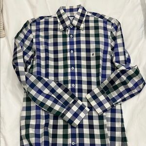 Carolina Herrera Checkered Shirt - Blue and Green